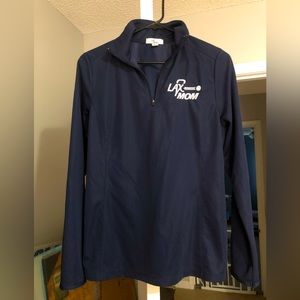 Medium LAX MOM breathable, blue long sleeve shirt